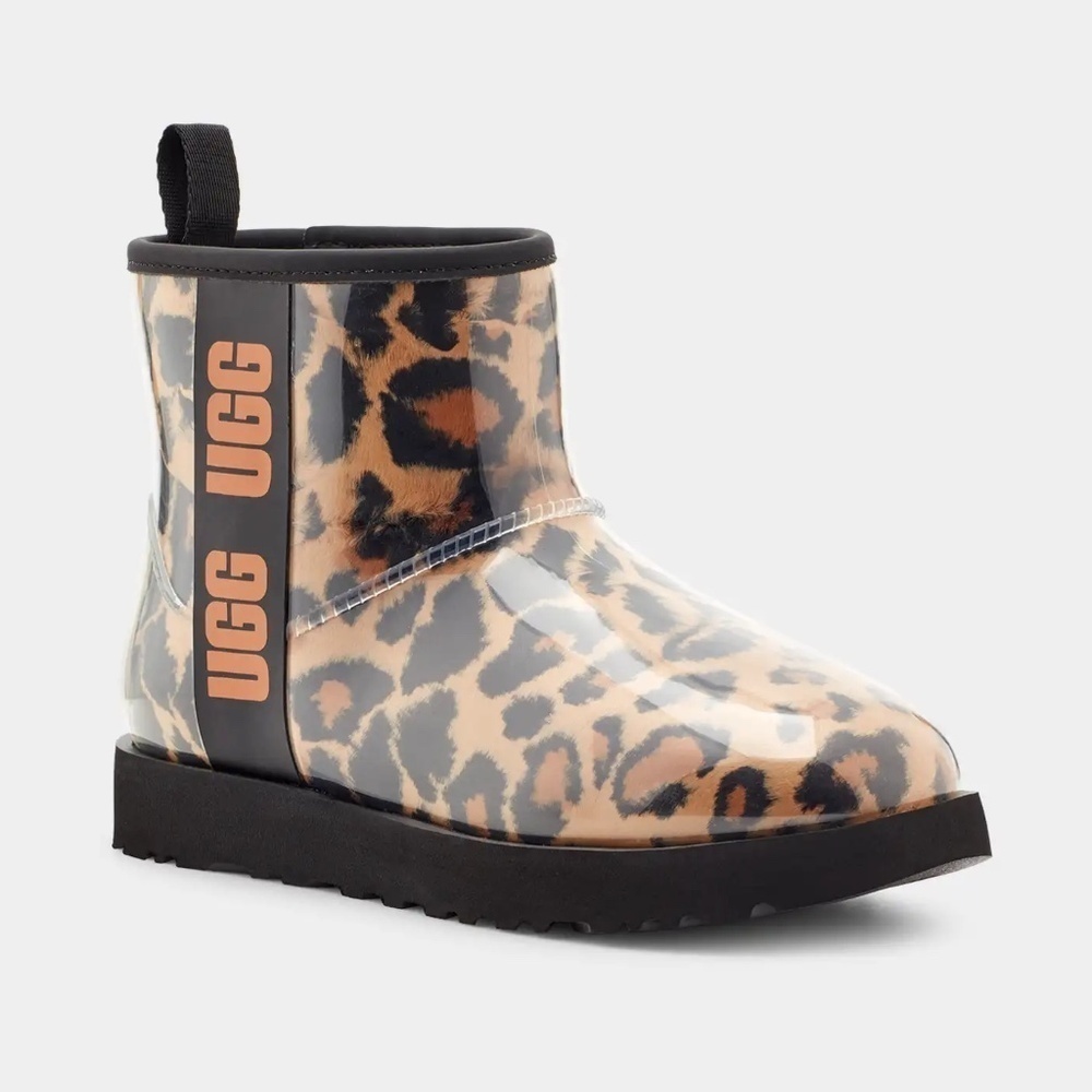 Ugg Leopard Print Winter Boots